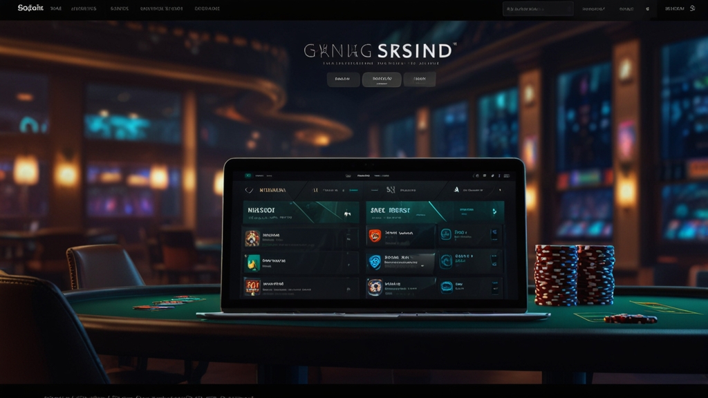 Cupón y formulario de código promocional en un entorno de casino oscuro
