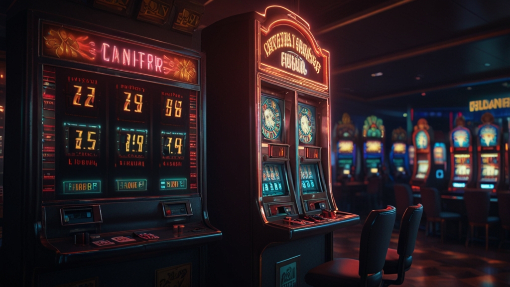 Retiro pendiente con reloj y cola de espera en casino